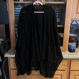 Torrid Black Women's Poncho